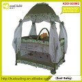 ASTM F406-12A Aprobado Baby Playpen con Mosquito Net Mongolia Estilo